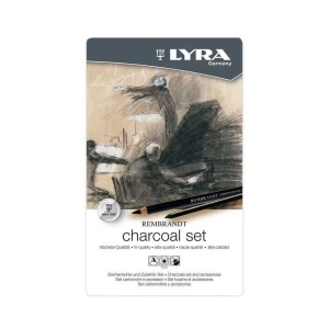 LYRA REMBRANDT CHARCOAL ESKİZ ÇİZİM SETİ METAL KUTU 11 PARÇA - L2051112