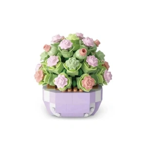 VAGONLIFE PANLOS P1251 SİMÜLASYON ÇİÇEK SERİSİ 270 PARÇA BLOCK OYUNCAK 14+