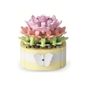 VAGONLIFE PANLOS P1255 SİMÜLASYON ÇİÇEK SERİSİ 232 PARÇA BLOCK OYUNCAK 14+