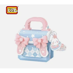 VAGONLIFE LOZ 8845 MİKRO BLOK MAVİ ÇANTA 330 PARÇA BLOCK OYUNCAK 14+