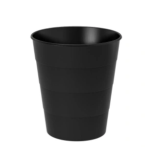 KRAF 555G ÇÖP KOVASI KONİK PLASTİK SİYAH 10L.