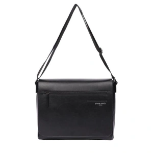 PIERRE CARDIN 01PCMB680-S AYARLANABİLİR ASKILI SUNİ DERİ POSTACI EVRAK ÇANTASI SİYAH
