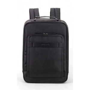 PIERRE CARDIN 01PC00110-S LAPTOP BÖLMELİ SUNİ DERİ SIRT ÇANTASI SİYAH