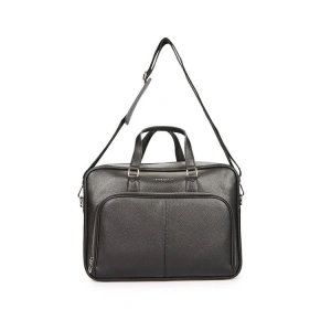 PIERRE CARDIN 01PC001116-S ÇIKARILABİLİR KORDONLU VALİZ SABİTLEMELİ LAPTOP EVRAK ÇANTASI - SİYAH