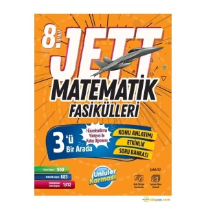ÜNLÜLER KARMASI 8. SINIF JETT MATEMATİK FASİKÜLLERİ