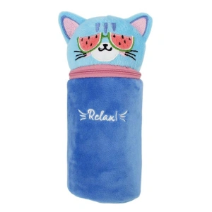 CEM DOLPHIN PC-4901 PELUŞ RELAX RENKLİ 21x8 cm KALEM ÇANTASI - TEKLİ