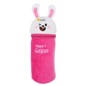 CEM DOLPHIN PC-4903 PELUŞ HAPPY EASTER RENKLİ 21x8 cm KALEM ÇANTASI - TEKLİ