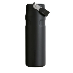 STANLEY 10-11283-143 PİPETLİ THE ICEFLOW BOTTLE FLIP STRAW 710 ML. PASLANMAZ ÇELİK TERMOS SİYAH