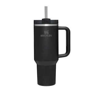 STANLEY 10-10824-399 PİPETLİ QUENCHER H2.O FLOWSTATE 1.18 L. PASLANMAZ ÇELİK TERMOS BARDAK SİYAH