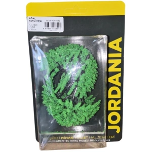 JORDANIA MAKET ÖLÇEKLİ JE03P-T303690 KOYU YEŞİL AĞAÇ 1/50 10cm. 2Lİ TEK PAKET
