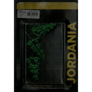 JORDANIA MAKET ÖLÇEKLİ JE03P-126080 AÇIK YEŞİL AĞAÇ 1/100 8cm. 3LÜ TEK PAKET
