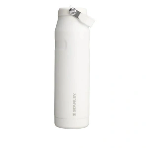 STANLEY 10-12111-064 PİPETLİ THE ICEFLOW BOTTLE FLIP STRAW 1.06 LT. PASLANMAZ ÇELİK TERMOS BEYAZ