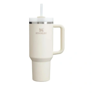 STANLEY 10-12574-014 PİPETLİ QUENCHER H2.O FLOWSTATE 1.18 L. PASLANMAZ ÇELİK TERMOS BARDAK KREM