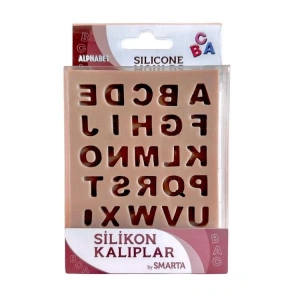 SMARTA SK1013022 SLİKON KALIPLAR - HARFLER (ALPHABET)