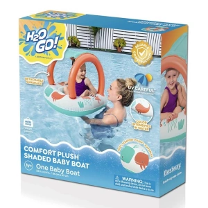 BERMUDA 34203 BESTWAY COMFORT PLUSH SHADED BABY BOAT 84X67 ŞEMSİYELİ ÇOCUK BOTU 30 KG 3+