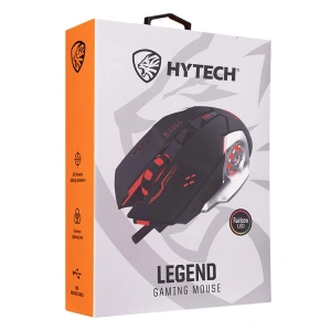 HYTECH HY-X9 3.600DPI LEGEND GAMING KABLOLU RAINBOW OYUNCU MOUSE SİYAH
