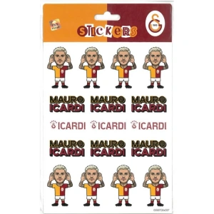 PİOLENT GSST26004 GALATASARAY TARAFTAR STICKER ETİKET 1 YP. TEKLİ KARTELA