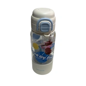 VAGONLİFE DILLER TRITAN MATARA ÇİFT KAPAKLI PİPETLİ/PİPETSİZ KULLANIM D2540 700ML - BLUE