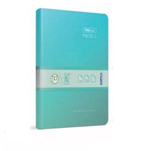 GIPTA THEBOOK PASTELS İPLİKLİ DİKİŞLİ SERT KAPAK DEFTER 17X24 160YP. KARE