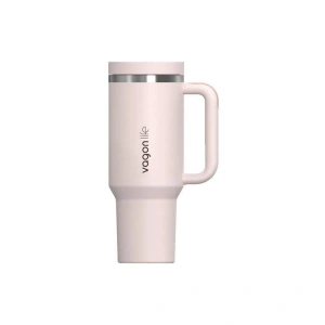VAGONLİFE KULPLU ÇELİKLİ PİPETLİ/PİPETSİZ RAHAT İÇİM PASLANMAZ ÇELİK TERMOS CUP VGN1103 1200 ML PEMBE