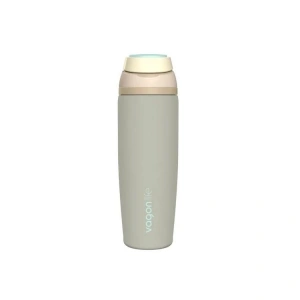 VAGONLİFE ÇELİK TEK KAPAK PİPETLİ/ PİPETSİZ KULLANIM KULPLU MATARA/TERMOS VGN1107 800ML  - GRİ