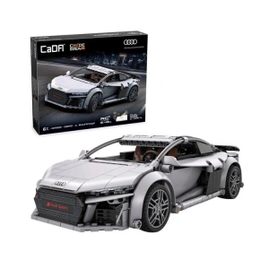 VAGONLIFE CADA C57012W AUDI R8 COUPE DUAL MODE CONTROL 1:14 536 PARÇA BLOCK OYUNCAK 6+