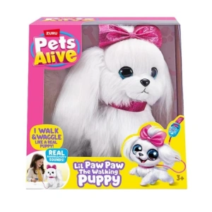 GIOCHI ZURU PEL14000 PETS ALIVE YÜRÜYEN KÖPEĞİM LİL PAW PAW THE WALKING PUPPY SESLİ 3+