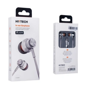 HYTECH HY-XBK59 KABLOLU KULAK İÇİ MİKROFONLU KULAKLIK LIGHTNING BEYAZ