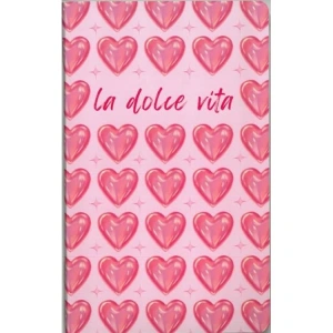 DRN GIFT ST-0203D 13x21 HEART SERİSİ KARTON KAPAK 48 YP. ÇİZGİSİZ DEFTER  -  TEKLİ
