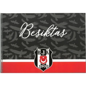 TMN BEŞİKTAŞ SPİRALLİ KARTON KAPAK 24X34 RESİM DEFTERİ 15 YP. 463635