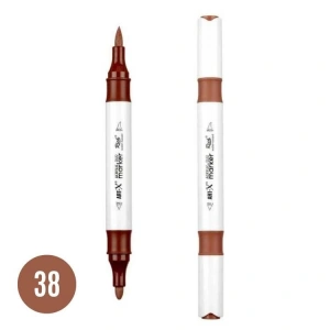 RİCH 17889-38 ART-X ÇİFT TARAFLI DUO AKRİLİK MARKER KAHVERENGİ