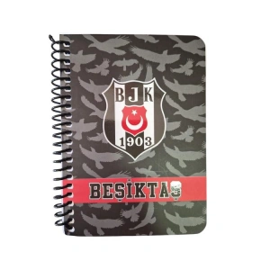 BEŞİKTAŞ 729283 SPİRALLİ BLOKNOT KARTON KAPAK A6 72YP. ÇİZGİLİ