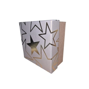 GIPTA LUMOS KARE HEDİYE KUTUSU BX3308 B 160x160x90mm - TEKLİ