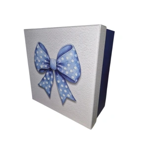 GIPTA LUCKY COLOR KARE HEDİYE KUTUSU BX3312 F NO:6 250x250x120mm - TEKLİ