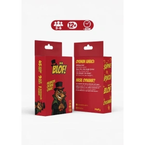 MOLFY BLÖF KÖSTEBEĞİ ORTAYA ÇIKAR KART OYUNU 12+
