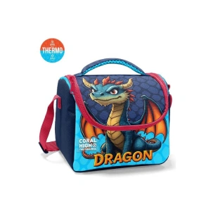 CORAL HIGH 37113 DRAGON DESENLİ THERMO BESLENME ÇANTASI