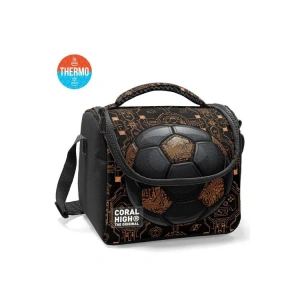 CORAL HIGH 37117 FUTBOL DESENLİ THERMO BESLENME ÇANTASI
