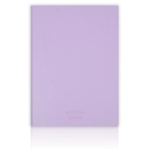 VICTORIAS JOURNALS 1032 SOFTTONS ESNEK KAPAK  B5 17x25cm 80gr. 128 YP. KREM ÇİZGİSİZ DEFTER PASTEL LİLA