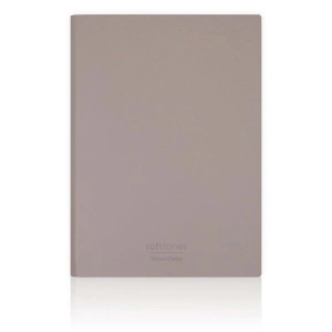 VICTORIAS JOURNALS 1018 SOFTTONS ESNEK KAPAK 14.8x21cm A5 80gr. 128 YP.KREM NOKTALI DEFTER PASTEL KAHVERENGİ