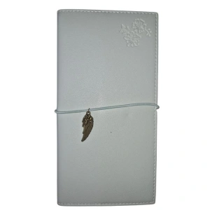 VICTORIAS JOURNALS CHARM KUŞ 126-2751 VEGAN DERİ KAPAK 9X19cm 100gr. 80YP. PLANLAYICI (NOKTALI) DEFTER YEŞİL