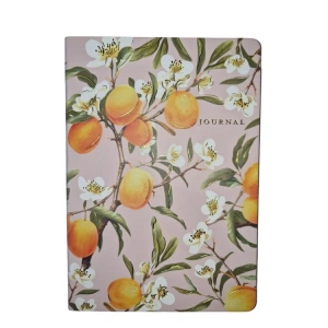 VICTORIAS JOURNALS SMYTH ART 126-2787 ESNEK KAPAK A5 100gr. 120YP. ÇİZGİLİ YALDIZ KENAR DEFTER