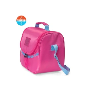 CORAL HIGH 27416 PEMBE MAVİ BİG DREAM SMALL GİRL DESENLİ THERMO BESLENME ÇANTASI