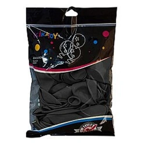 SPOT BALON 2006931-9  BASKISIZ BALON 100lü 12 İNÇ 30cm TEK PAKET SİYAH RENK  8+