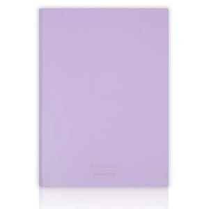 VICTORIAS JOURNALS 1020 SOFTTONS ESNEK KAPAK B5 17x25cm 80gr. 128 YP. KREM ÇİZGİLİ DEFTER PASTEL LİLA