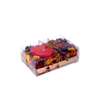 NUR MUM X-652 KALPLİ KURU YAPRAKLI TEKLİ MUM