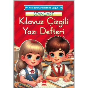 EMA STANDART KLAVUZ ÇİZGİLİ GÜZEL YAZI DEFTERİ 16.5x24cm 24 YP.