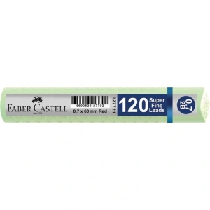 FABER CASTELL 120Lİ MİN 0.7 2B 60mm UÇ PASTEL YEŞİL TÜP -127737
