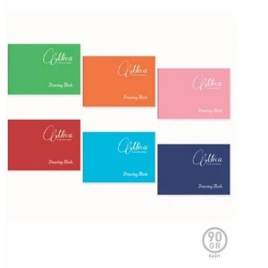 GIPTA MICA TEL DİKİŞLİ PP KAPAK 17X24 32 YP. RESİM DEFTERİ - 2056