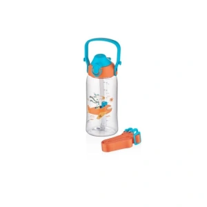 UZSPACE MATARA TRITAN PİPETLİ 2203 730 ML SUNSHINE ORANGE