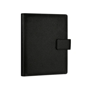VICTORIAS JOURNALS 124-1126 14.8x21cm SMYTH ORGANISER HAFTALIK TARİHSİZ AJANDA - SİYAH